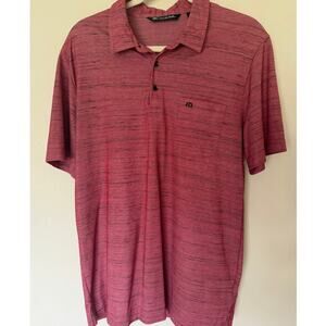Travis Mathew Mens Golf Polo / collared shirt red size L